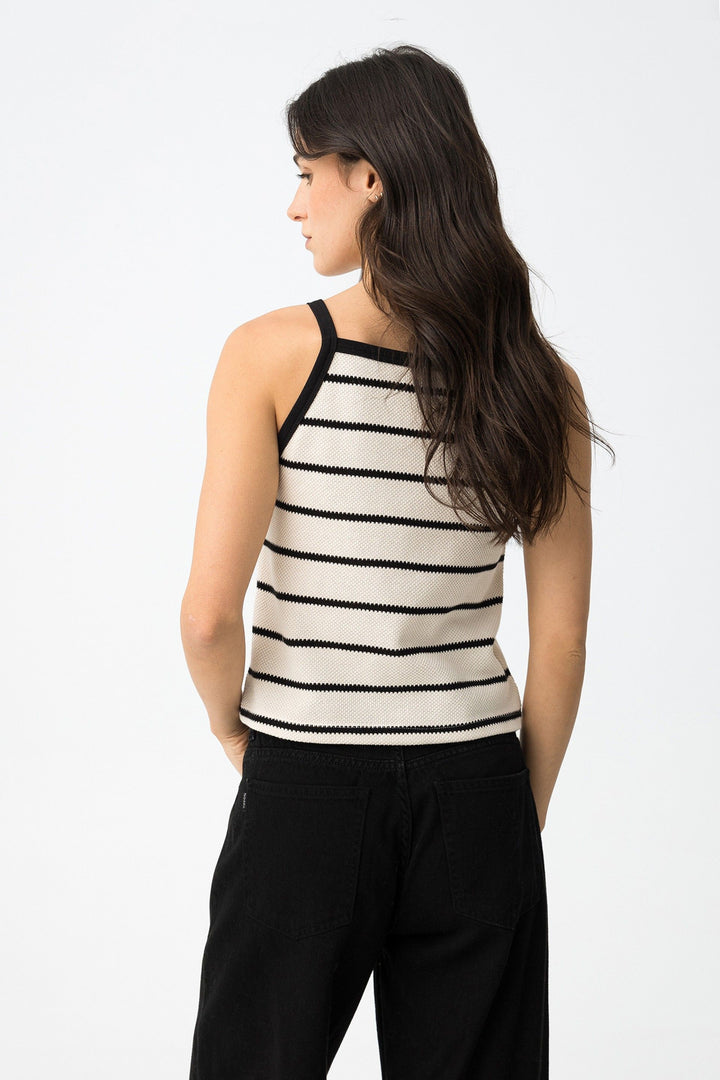 Tiffosi Harlow P Two Piece Set Black & Cream