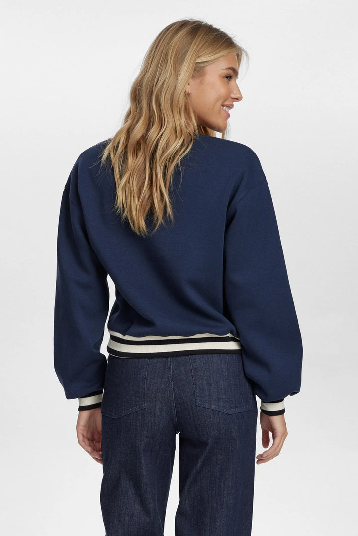 Numph Nuada Sweatshirt Dark Sapphire