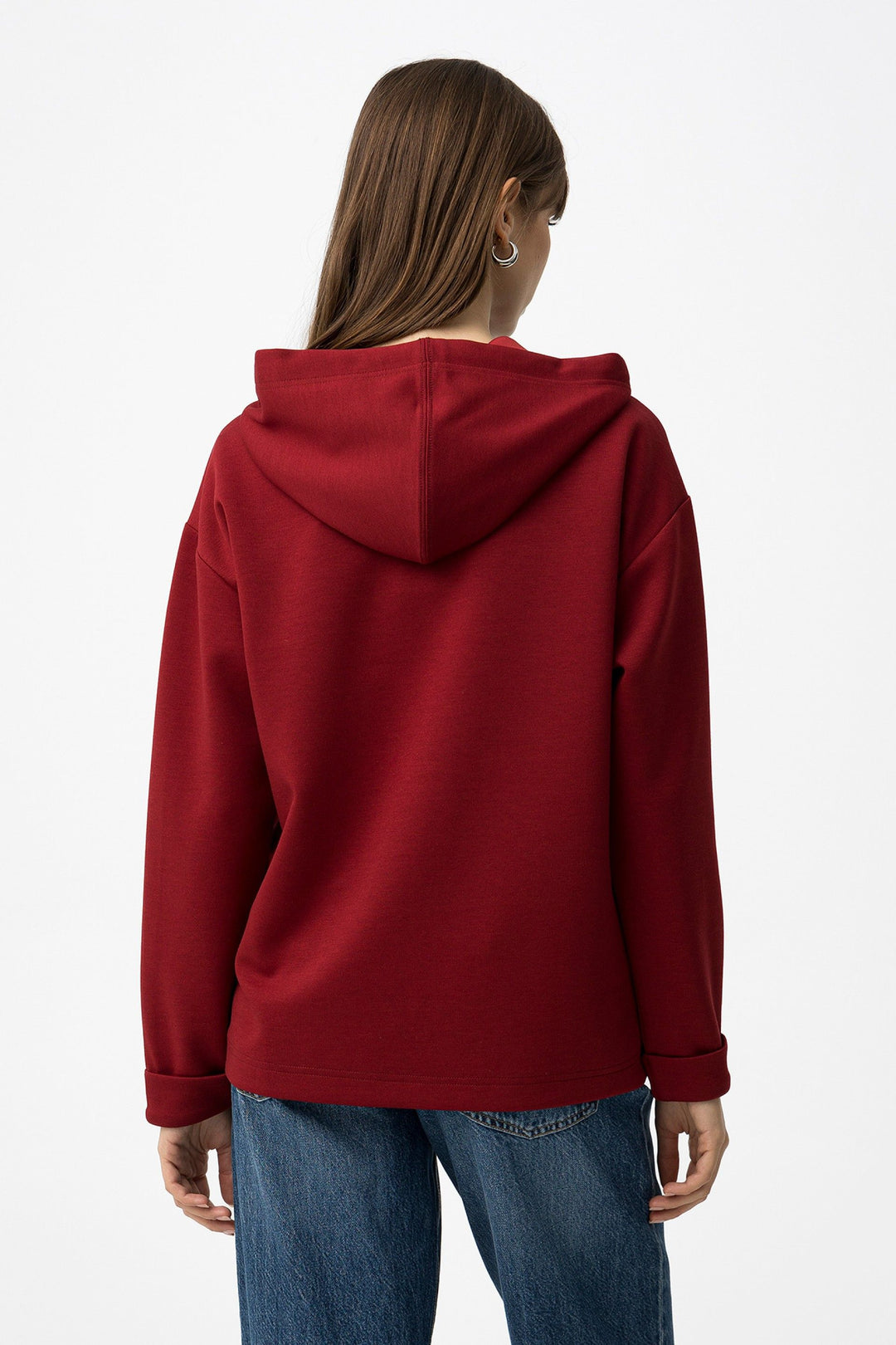 Tiffosi Kenzo Deep Red Lady Hoodie