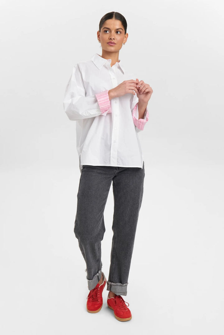 Numph Nueloise Shirt Bright White