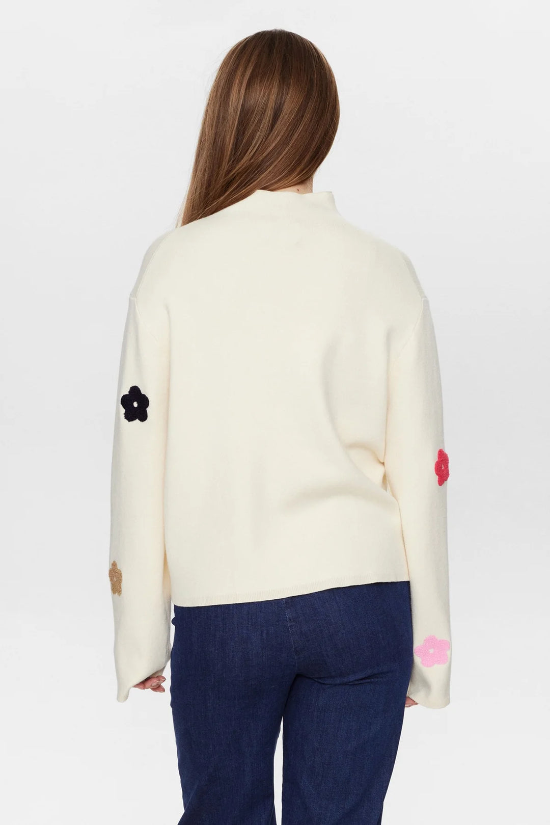 Numph Nuflow Pullover Pristine