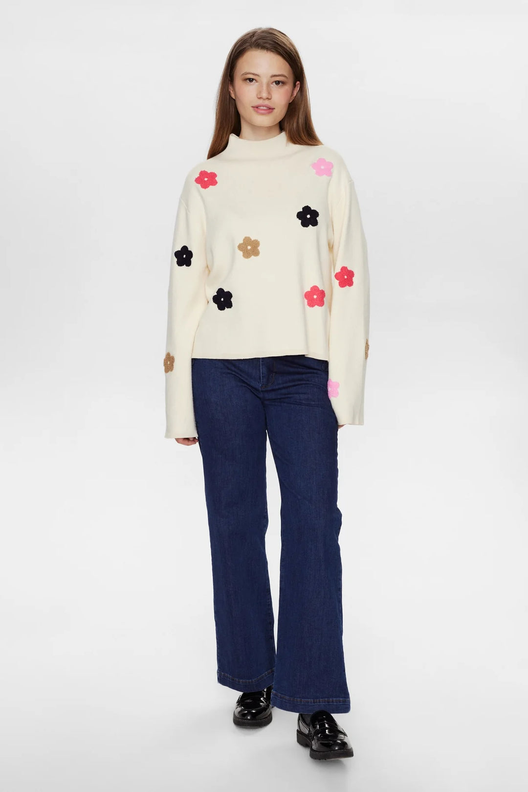 Numph Nuflow Pullover Pristine