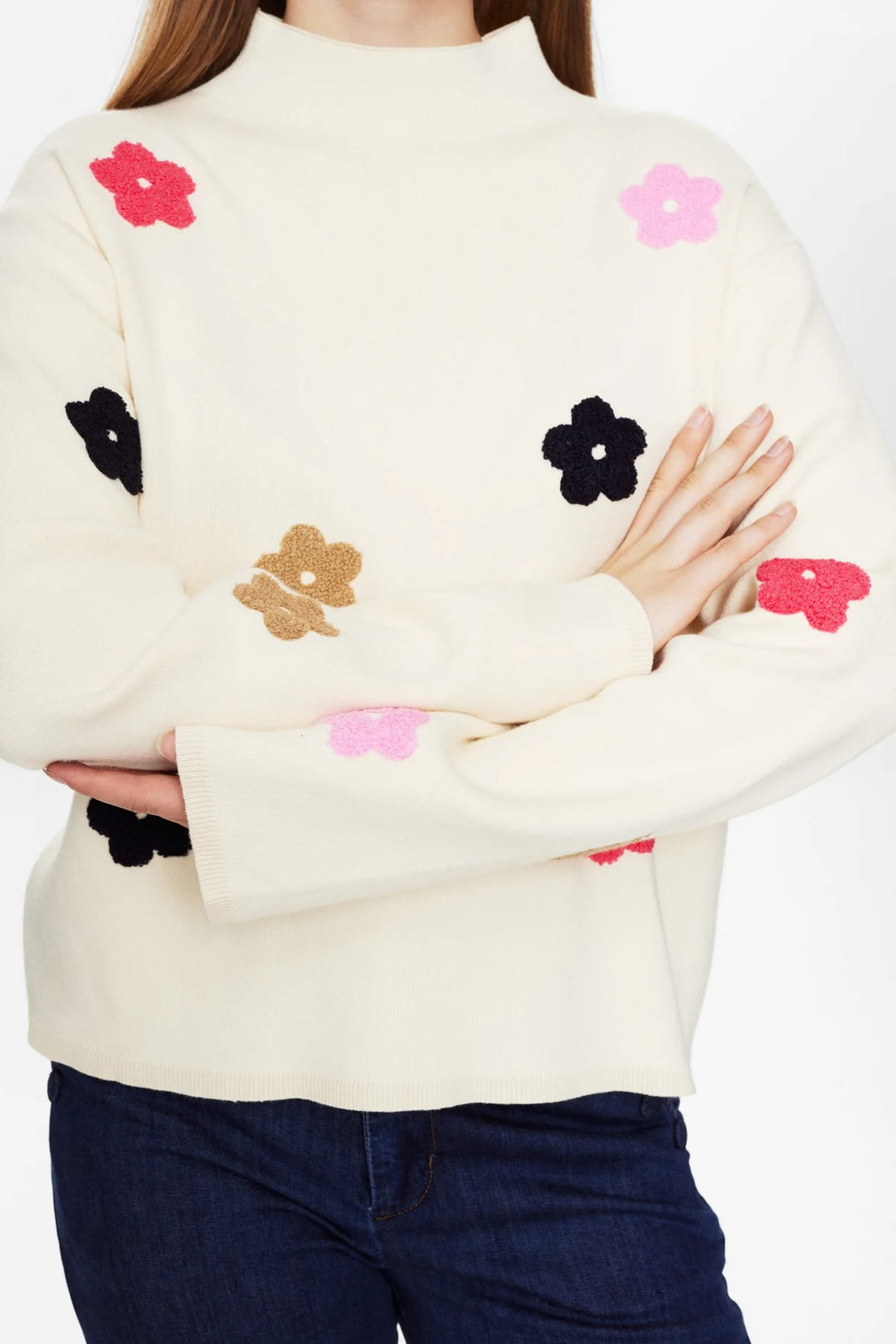 Numph Nuflow Pullover Pristine