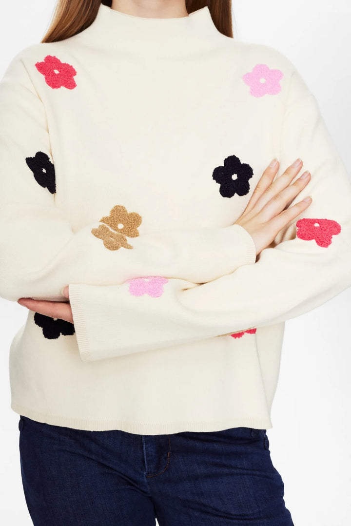 Numph Nuflow Pullover Pristine
