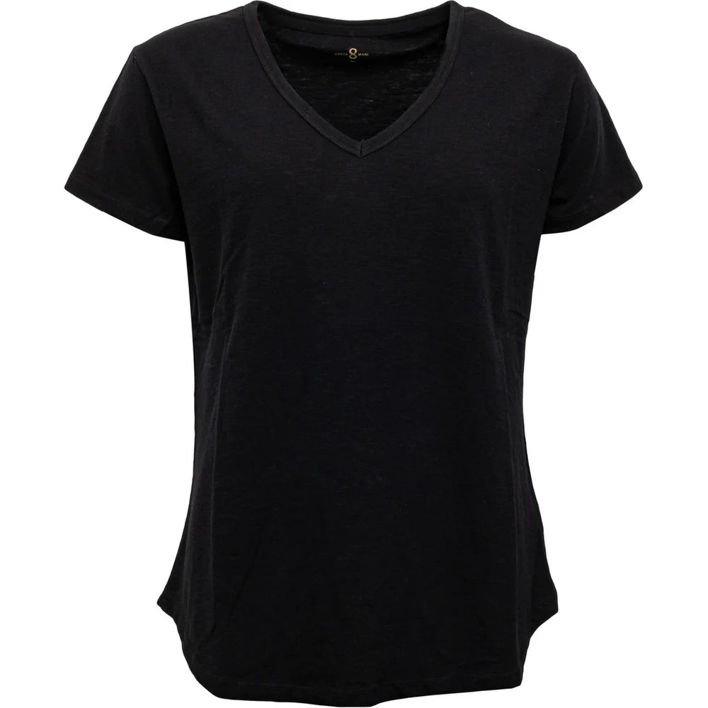 Costa Mani Basic SS Tee Black
