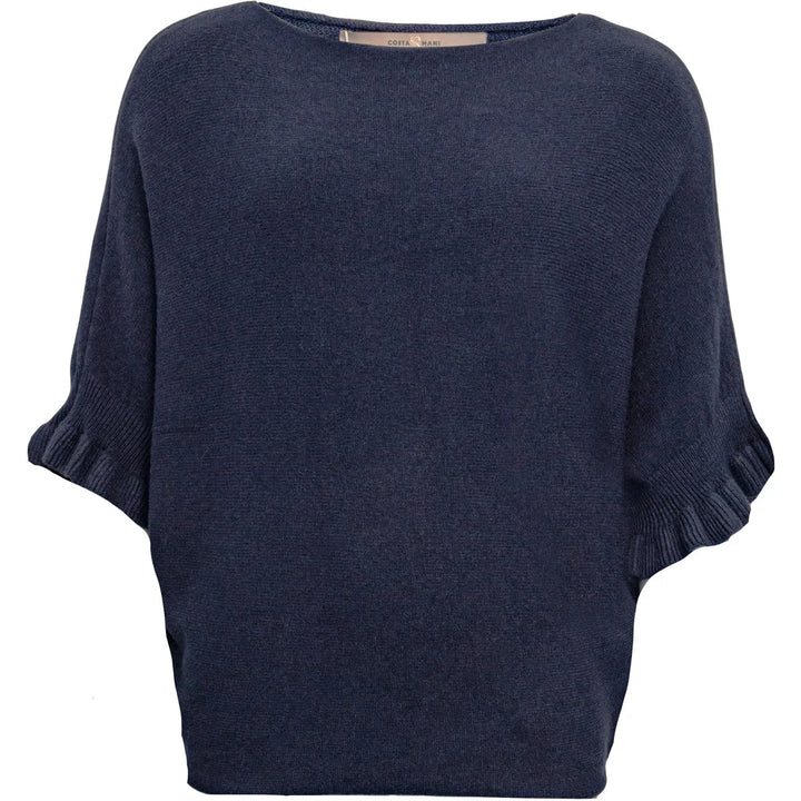 Costa Mani Jimmy Pullover Navy Blue