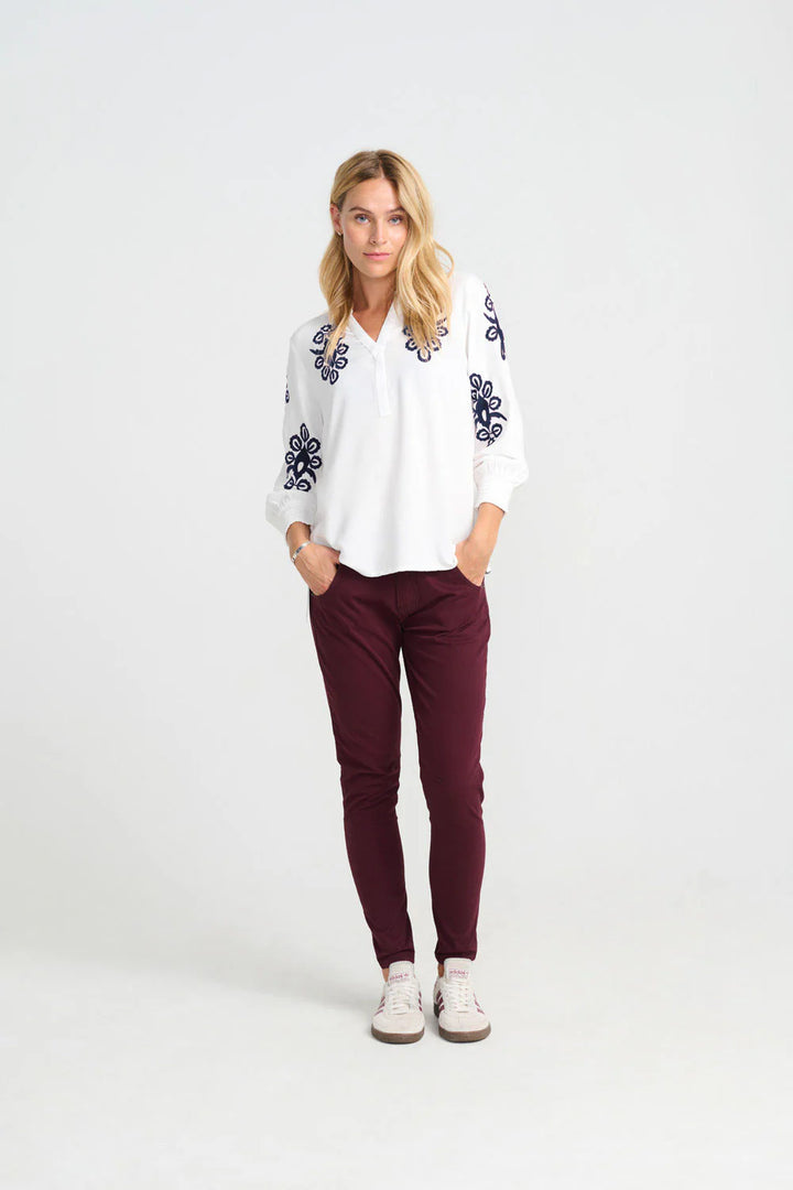 Costa Mani Clooney Shirt Midnight Embo