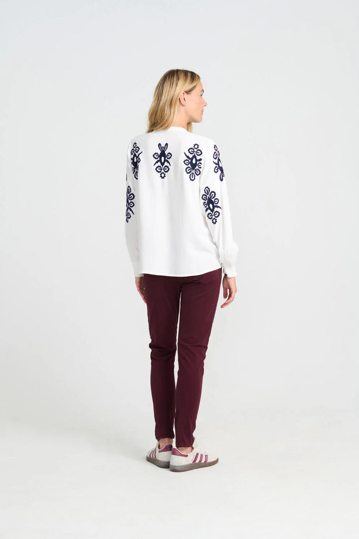 Costa Mani Clooney Shirt Midnight Embo