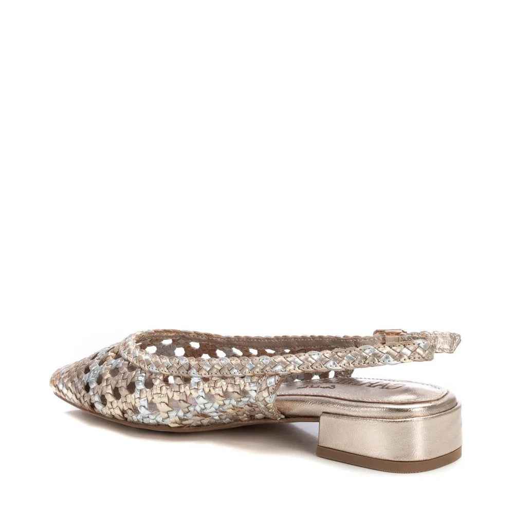 Carmela Z.Piel Oro Ballerina Slingbacks | 163129