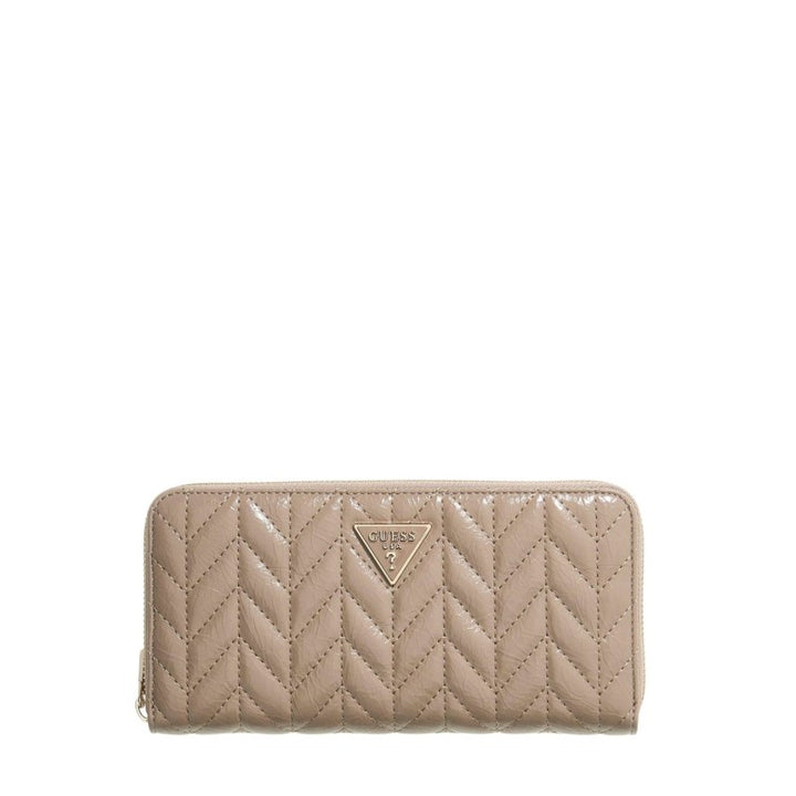 Guess Cheryl Large Quilted Purse | Dark Taupe