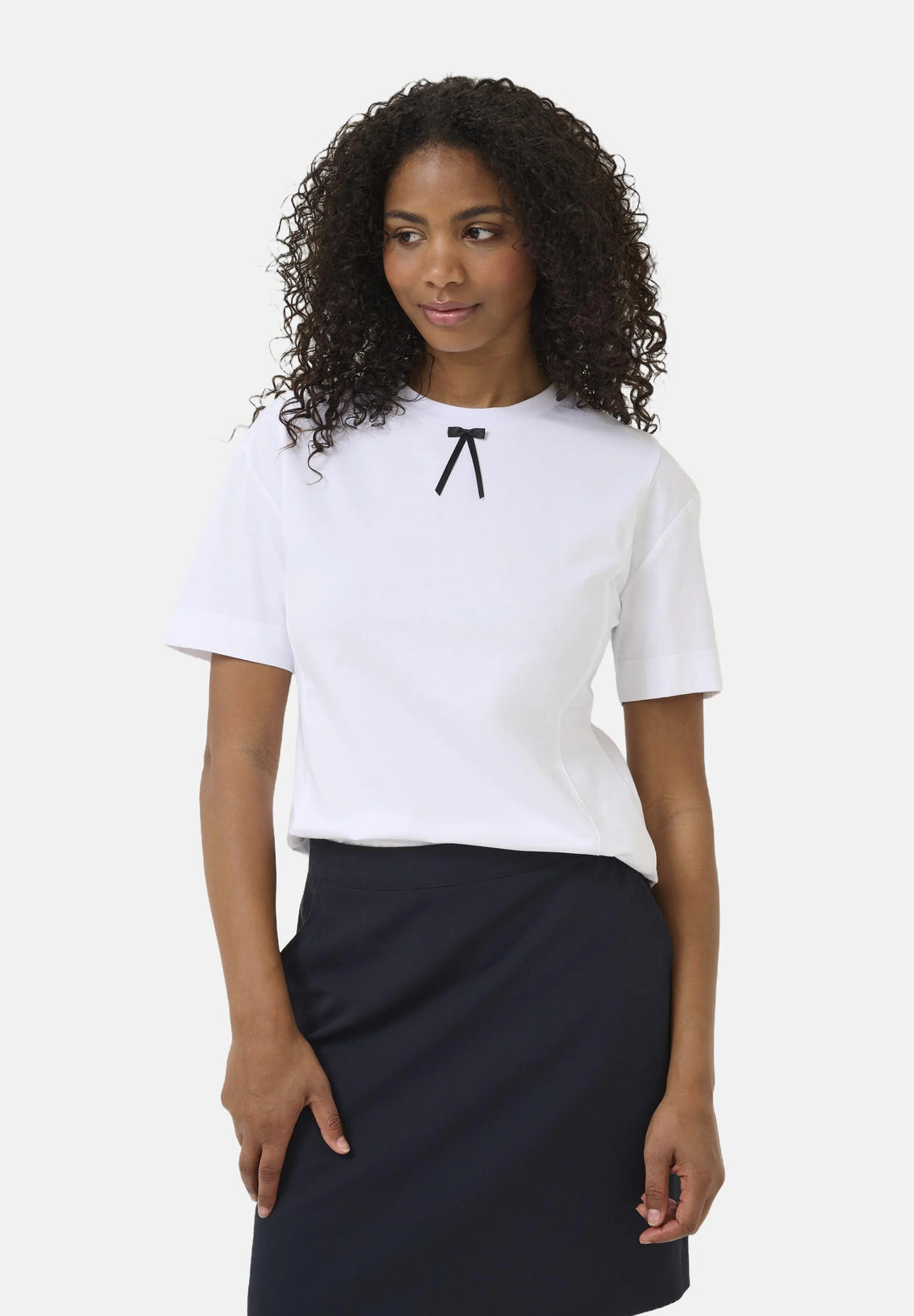 Kaffe KAmonnie T-shirt Optical White