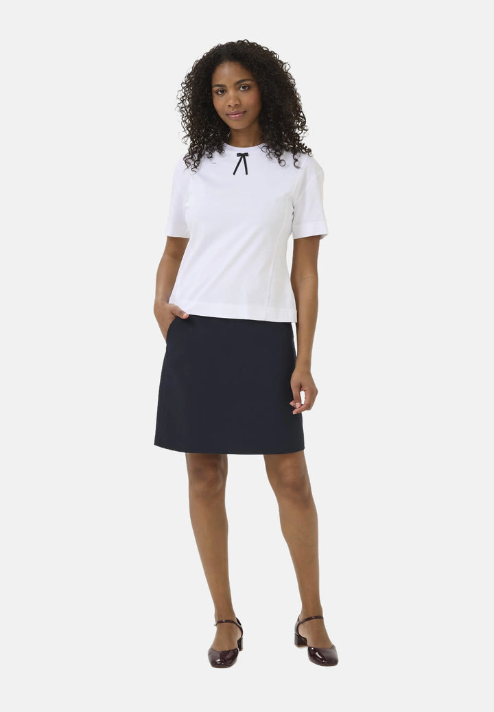 Kaffe KAmonnie T-shirt Optical White