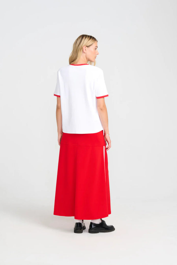 Costa Mani White/Red Love T-Shirt
