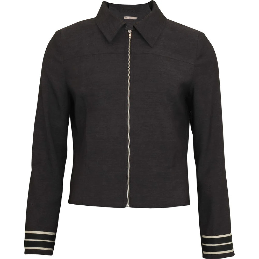 Costa Mani Black Stripe Madonna Jacket