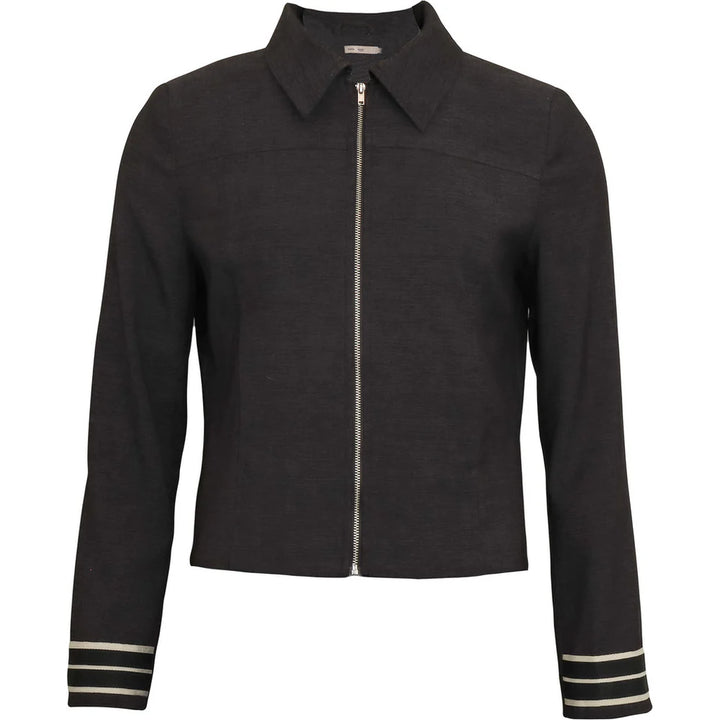 Costa Mani Black Stripe Madonna Jacket
