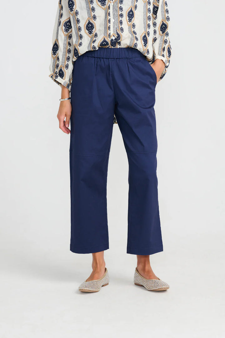 Costa Mani Blue Magnolia Trousers