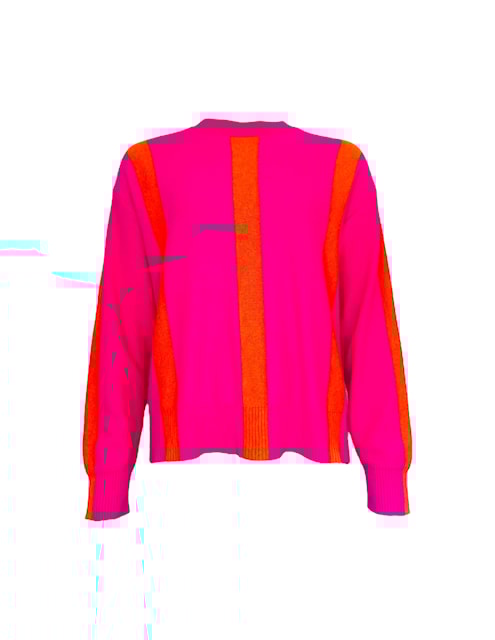 Twns Reno Pink/Orange Long Sleeve Round Neck Jumper
