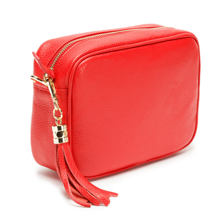 Elie Beaumont Red Crossbody Bag