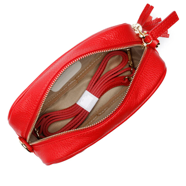 Elie Beaumont Red Crossbody Bag