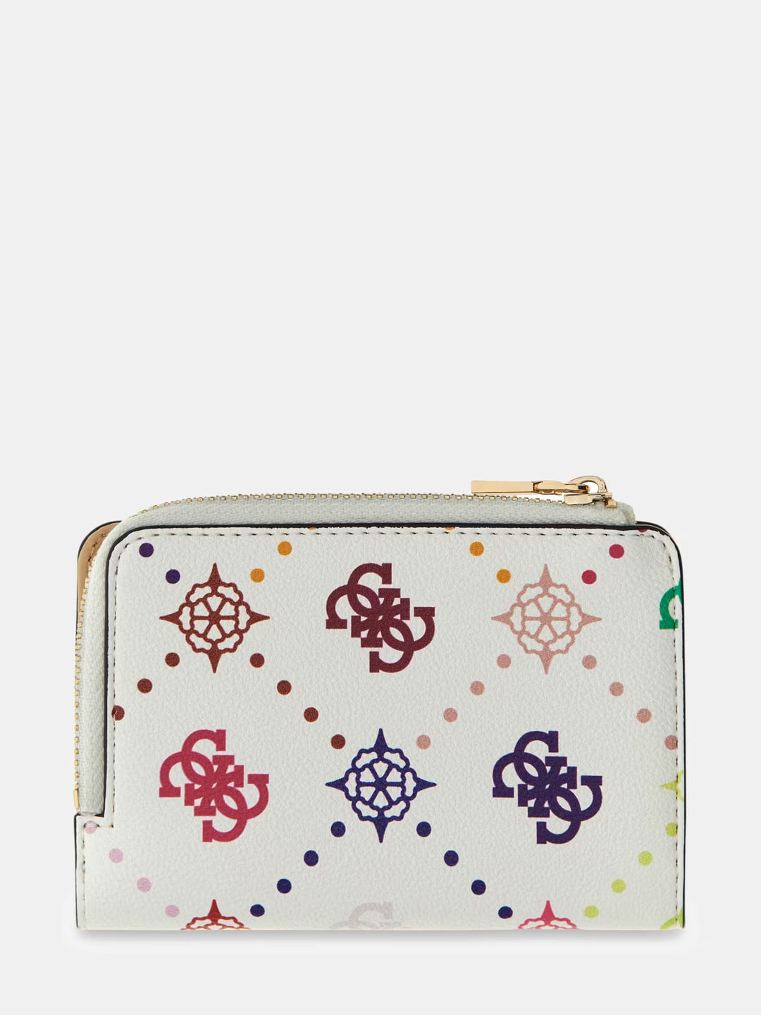 Guess Emelie Multi Colour Logo Card Case Purse