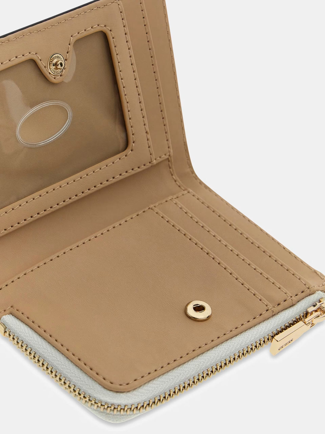 Guess Emelie Multi Colour Logo Card Case Purse