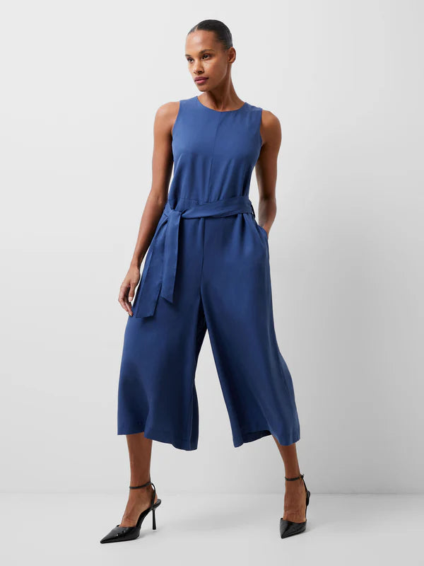 French Conection Arielle Midnight Blue Jumpsuit