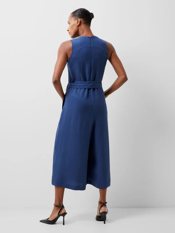 French Conection Arielle Midnight Blue Jumpsuit