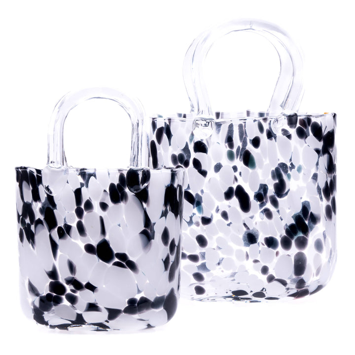 Dalmatian Handbag Vase: Large