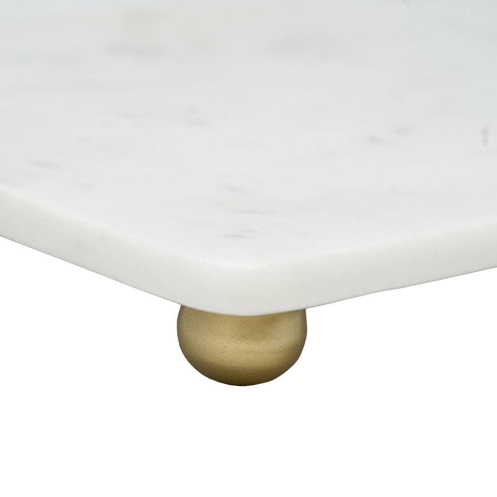 Minions - Marble Decorative Tray with Gold coloured Bun Feet