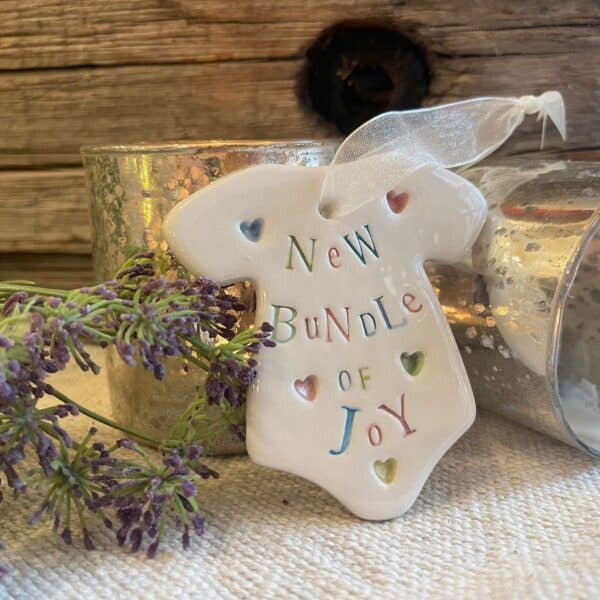 Handmade Ceramic - New Bundle Of Joy