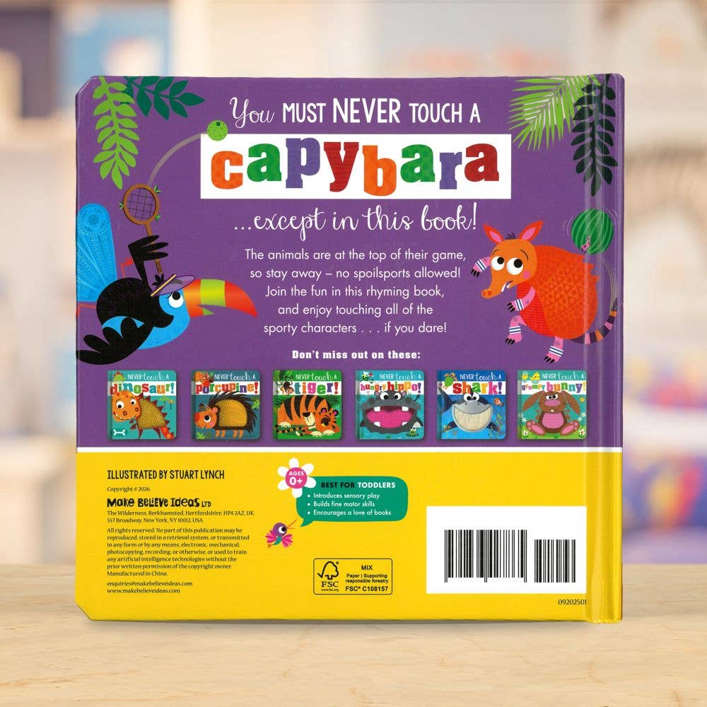 Never Touch a Capybara! Book