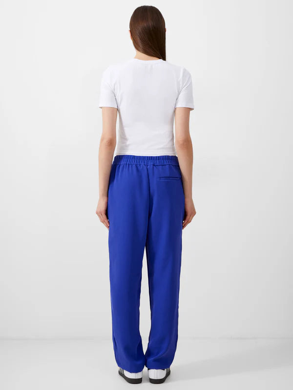 French Connection Bella Royal Blue Twill Trousers