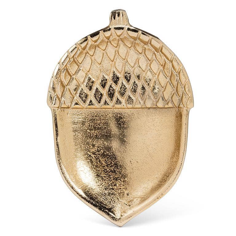 Acorn Flat Tray-Gold