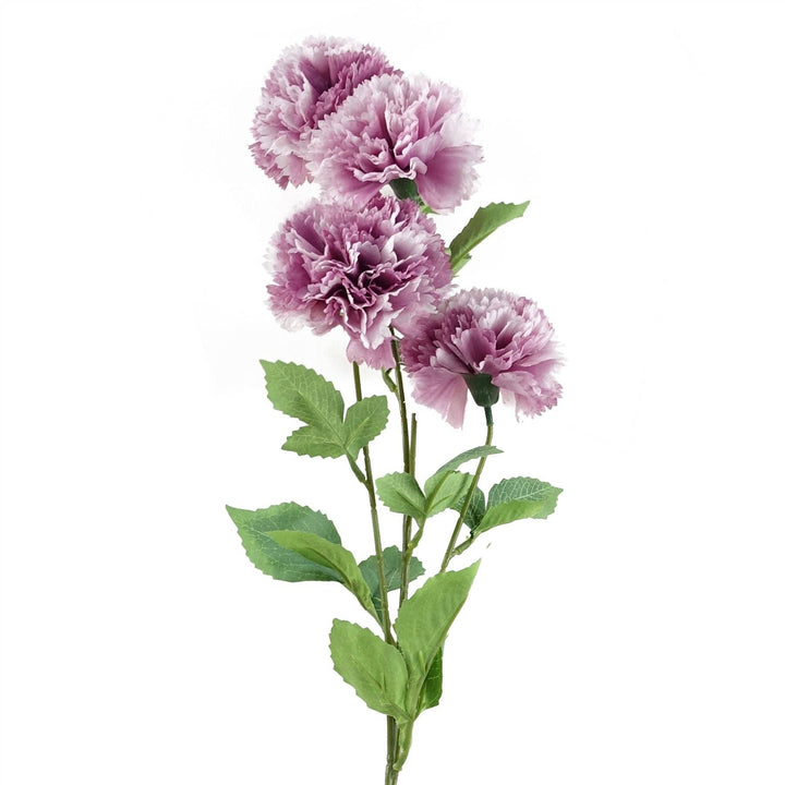 Artificial Flowers Pink Carnation Stem
