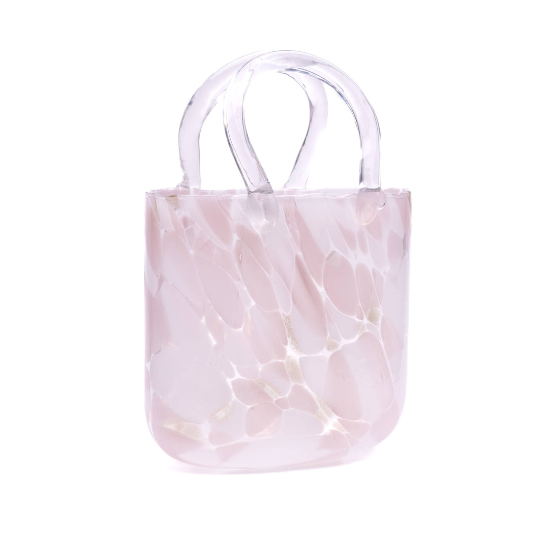 Large Blush Handbag Vase