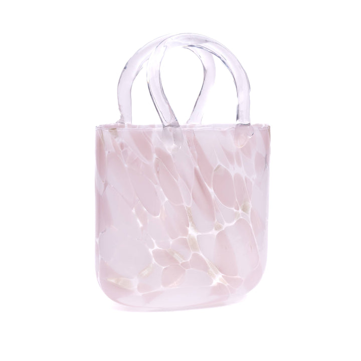 Large Blush Handbag Vase