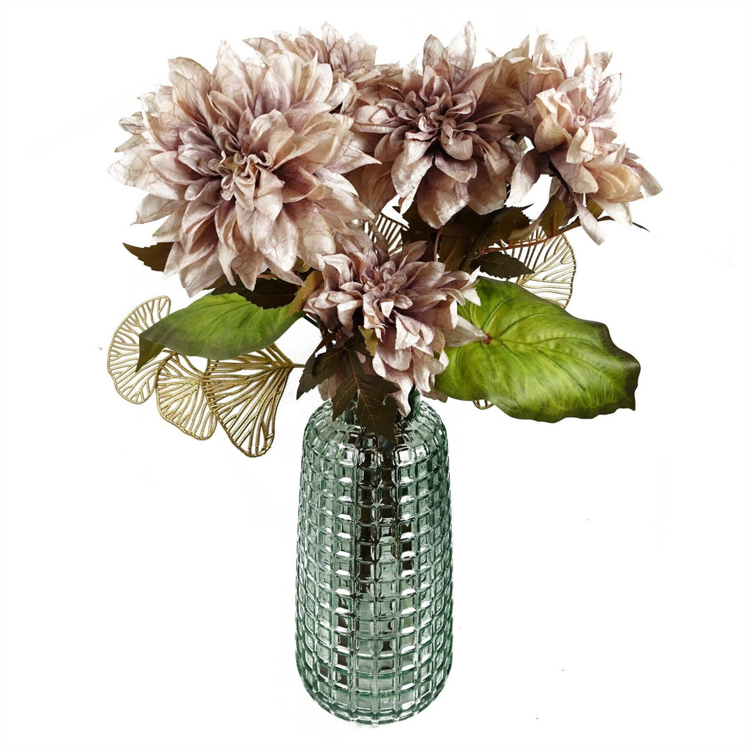 Golden Leaves Flower Arrangement Decoration 65cm