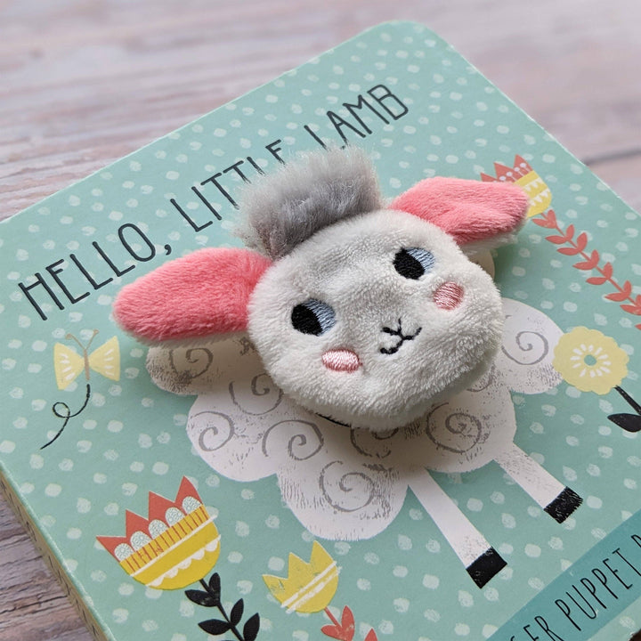 Hello Little Lamb - Children's Finger Puppet Book