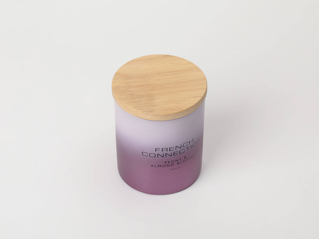 French Connection Ombre Peony & Almond Blossom Candle 200g: 200g