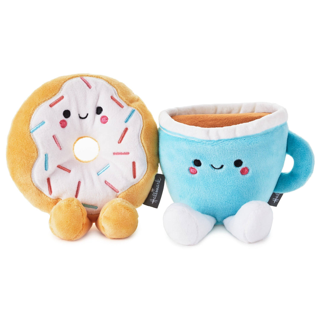 Better Together Doughnut &amp; Coffee Magnetic Soft Toy Pair