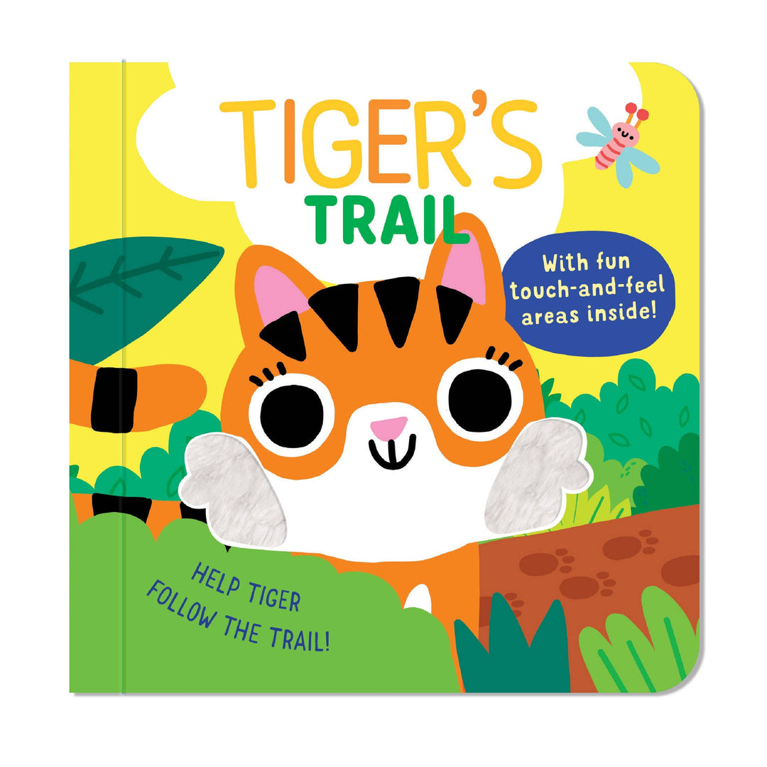 Tigers Trail – Touch &amp; Feel Board Book - Jungle Sensory Adventure