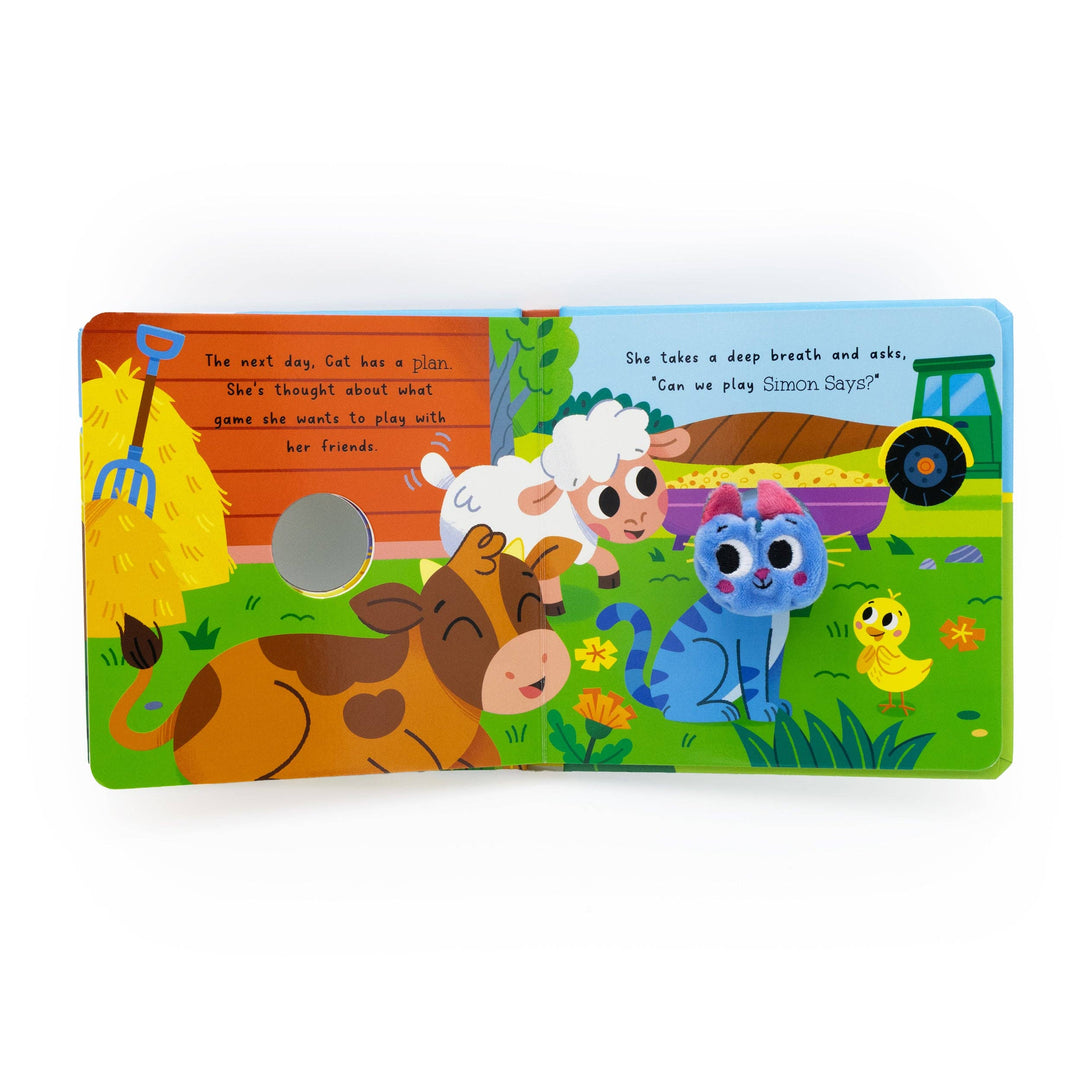 Copy Cat! Finger Puppet Board Book