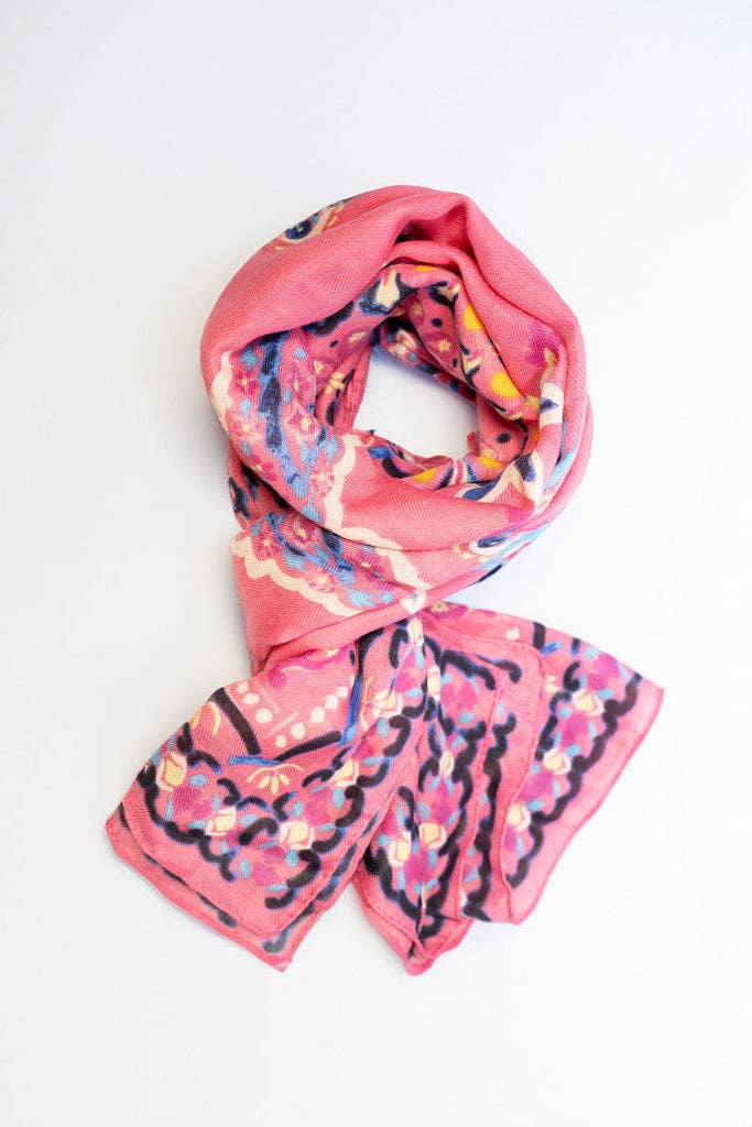 Bohemian Scarf | B09: Blush
