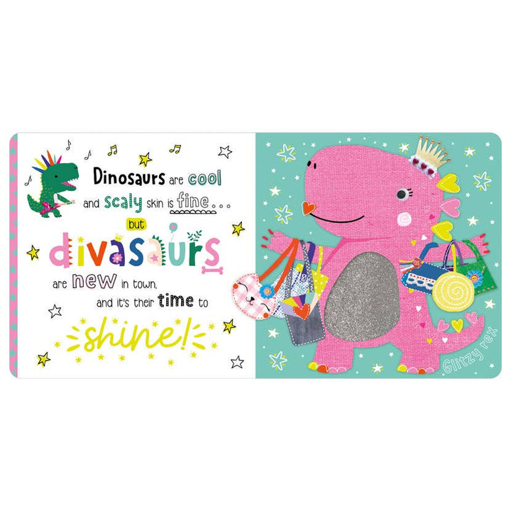 Meet the Divasaurs Touch and Feel Book