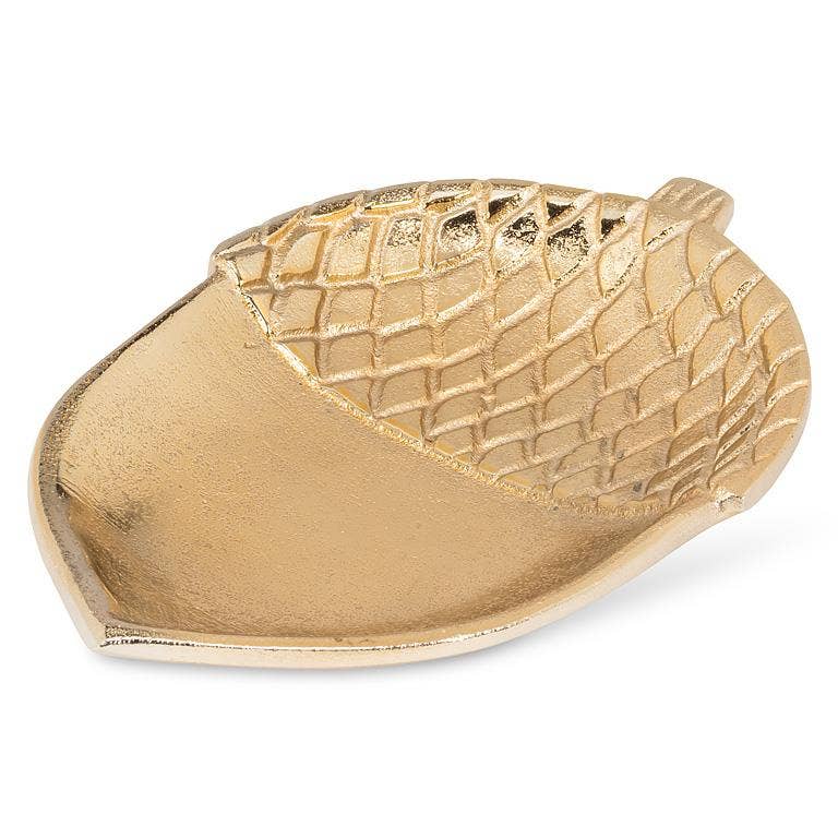 Acorn Flat Tray-Gold