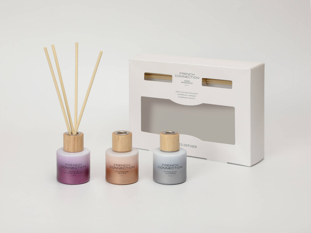 Ombre Trio Reed Diffuser Gift Set 3 X 50ml: 50ml X3