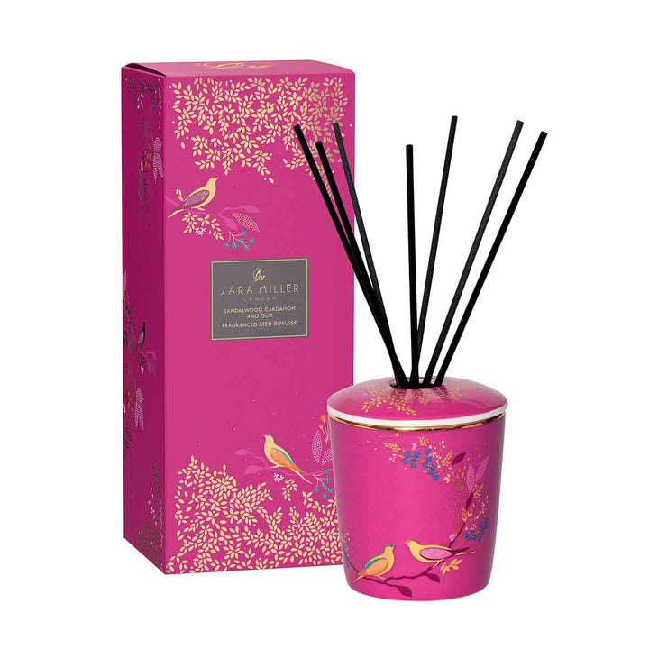 Sara Miller Ceramic Reed Diffuser: Patchouli & Vetivert