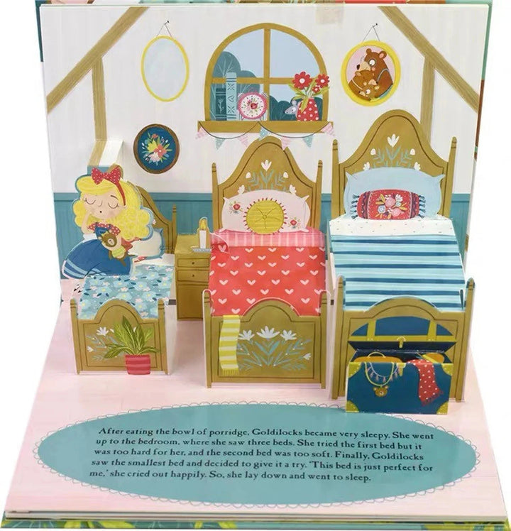 Goldilocks and the Three Bears Fairy Tale Pop-Up Book