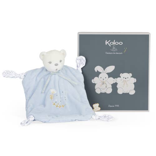 Doudou Knots Bear Blue