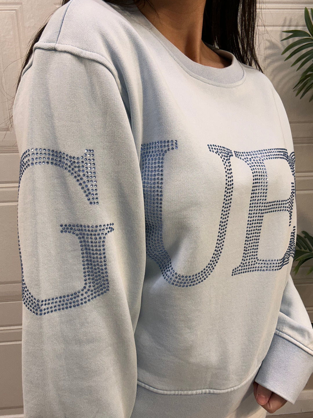 Guess Vintage Logo Stone Sweater